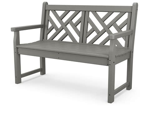 POLYWOOD® Chippendale 48" Bench - Patio Furniture