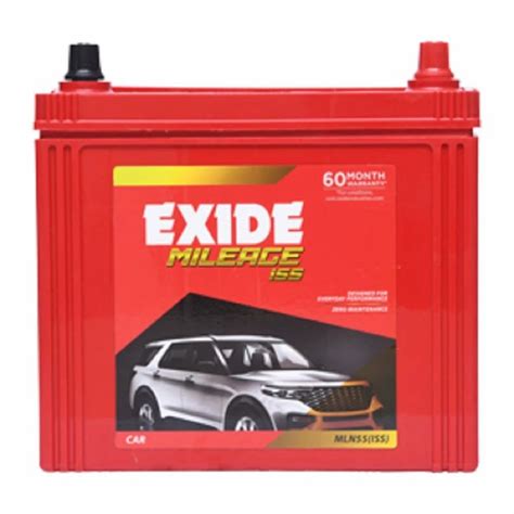 Exide Mln Iss Car Suv Muv Battery At Rs Exide Mileage Car