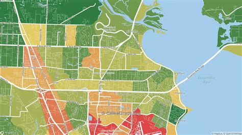 The Safest And Most Dangerous Places In Ferry Pass Fl Crime Maps And Statistics