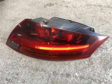 Audi Tt Mk Rear Light Drivers Side Right O S Tts Ttrs J Burnt