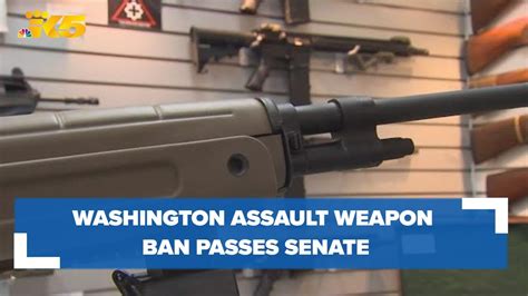 Assault Weapon Ban Passes Washington Senate Youtube