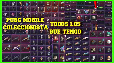 CONSIGO LOGRO COLECCIONISTA PUBG MOBILE TODOS LOS QUE TENGO Skin DE