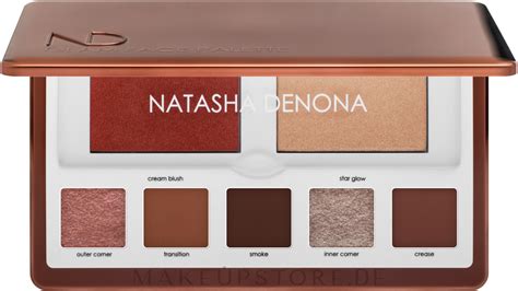 Natasha Denona Glam Face Palette Lidschatten Und Rougepalette