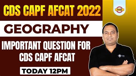 Capf Geography Cds Afcat Geography Capf Geography Questions