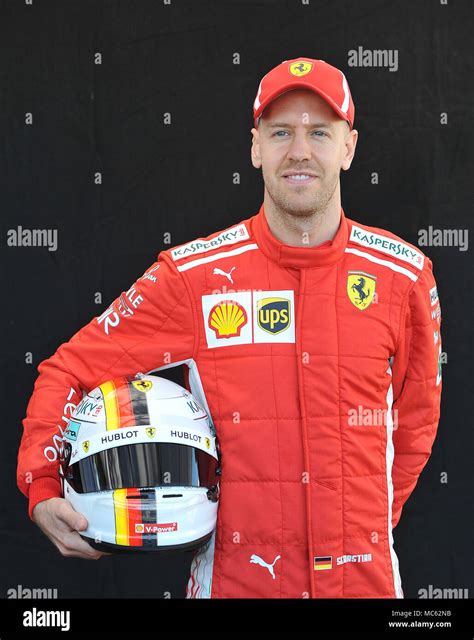 Sebastian Vettel Of Scuderia Ferrari Day 1 Of The 2018 Formula 1 Rolex