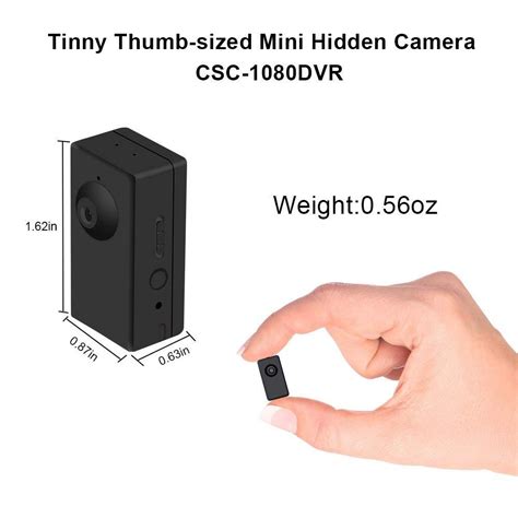 Amazon Mini Camera Portable Recorder Fuvision Tiny Size Nanny