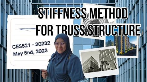 20232 WEEK 6 Introduction To Stiffness Method Part 2 Truss 5 5