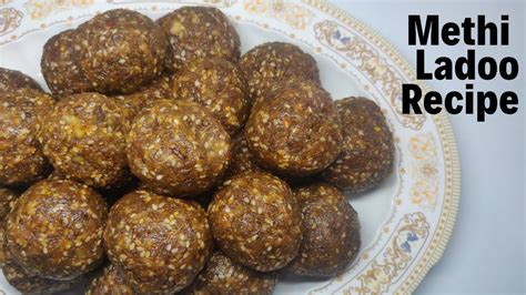 Methi Ke Ladoo Recipe Methi Coconut Ladoo For Pregnancy मेथी के