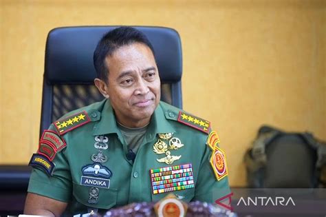 Panglima Tni Perkuat Kerja Sama Indonesia Singapura Antara News