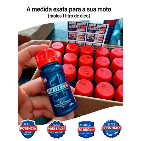 Militec 1 40ml Condicionador De Metais Moto Original Redemoto