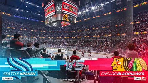 Seattle Kraken Vs Chicago Blackhawks 10232022 Nhl 23 Gameplay Youtube