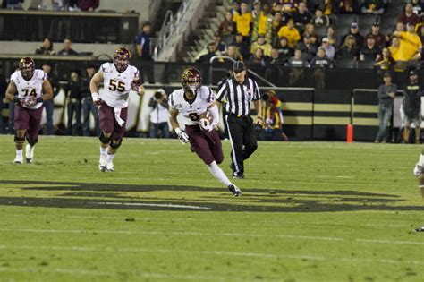 Asu Opens Pac 12 Play With 38 24 Win Over Colorado Cronkite Sports