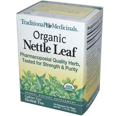 Traditional Medicinals Organic Nettle Leaf Tea BEST TRADITIONAL MEDICINE