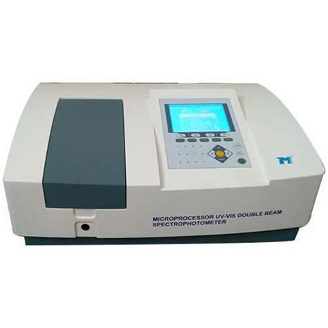 Uv Visible Spectrophotometer Single Beam Laboratory Use At Rs