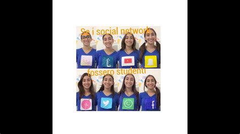 Se I Social Network Fossero Studenti Andrea YouTube