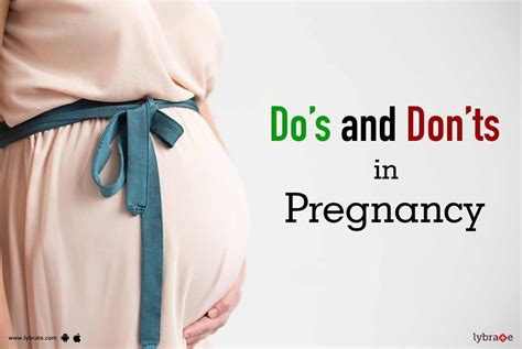 Do S And Don Ts In Pregnancy By Paras Bliss Lybrate