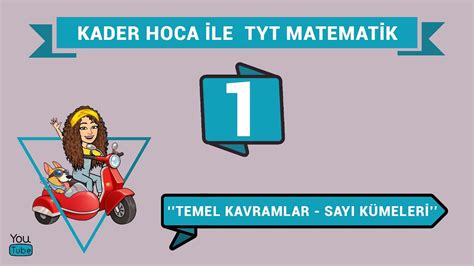 Tyt Matematİk Temel Kavramlar Sayı Kümeleri Konu Anlatımı