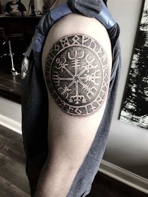 Vegvisir Norse Compass Tattoos Norse Compass