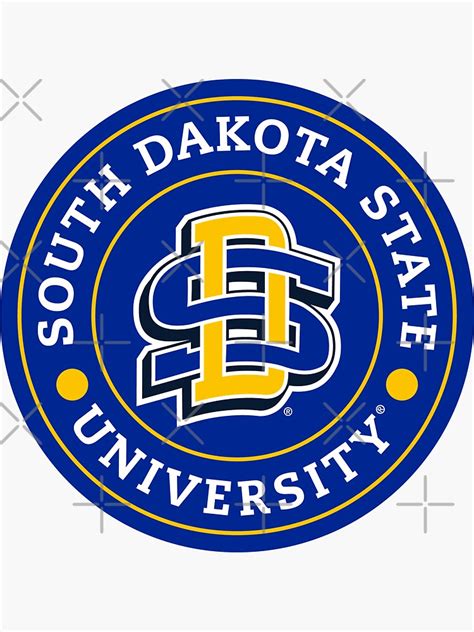 "South Dakota State University - SD Wordmark" Sticker by wuflestadj ...