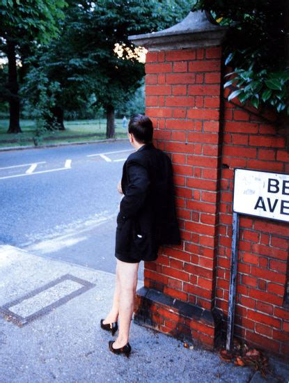 Prostitute Standing On Streatham Street Corner Editorial Stock Photo