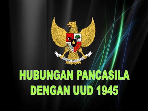 Ppt Hubungan Pancasila Dan Uud 45 Ppt