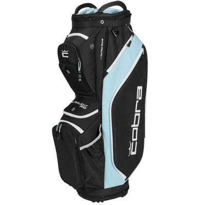 Cobra Ultralight Pro Golf Cart Bag Puma Black Cool Blue Click Golf