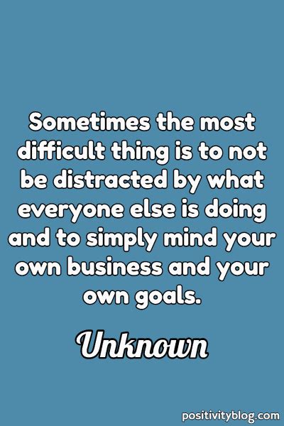 Mind Your Own Business Quotes Hadria Jaquenette