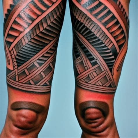 Samoan Pea Tattoo · Creative Fabrica