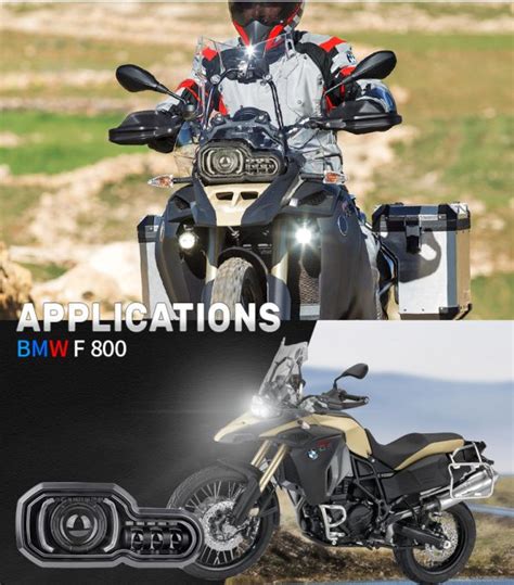 Motorcycle 2008 2018 BMW F800GS Led Headlight Upgrade For F650GS F700GS