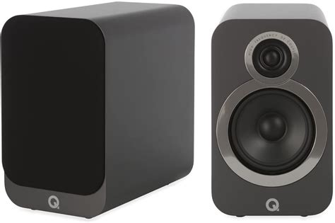 Q Acoustics I Regallautsprecher St Ck Graphitgrau Mit Wege