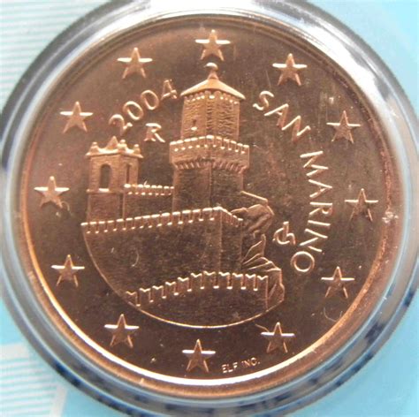 San Marino Euro Coins UNC 2004 ᐅ Value Mintage and Images at euro coins tv