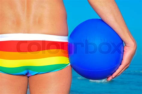 Gay Beach Stock Image Colourbox