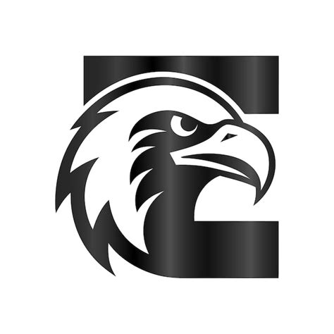 Premium Vector Letter E Eagle Logo Design Vector Template