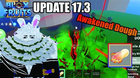 New Awakened Dough Vs Unawakened Dough Quick Showcase Blox Fruits Youtube