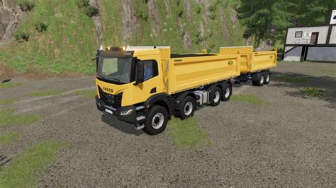 Iveco X Way X Meiller Kipper V Fs Mod Farming Simulator Mod