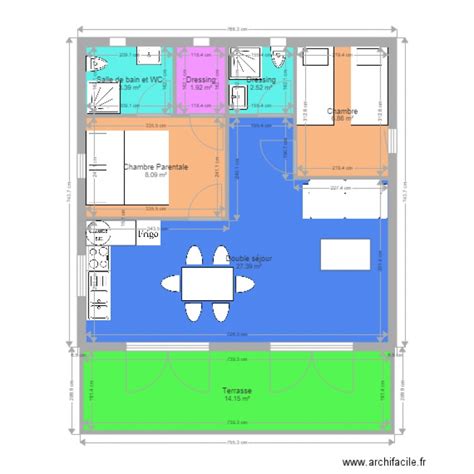 Plan Maison Plain Pied 2 Chambres 50m2 Ventana Blog