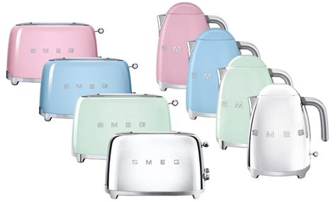 Up To 38% Off SMEG Toaster and Kettle Set | Groupon