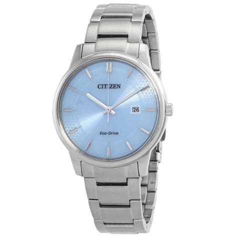 Citizen Eco Drive Pair Blue Dial Men S Watch BM6978 77L 4974374339287