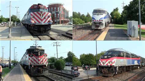 Metra PM Rush Hour At Northbrook IL 7 31 2023 YouTube