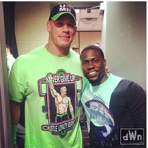 John Cena And Kevin Hart Backstage At Raw Daily Wrestling News John