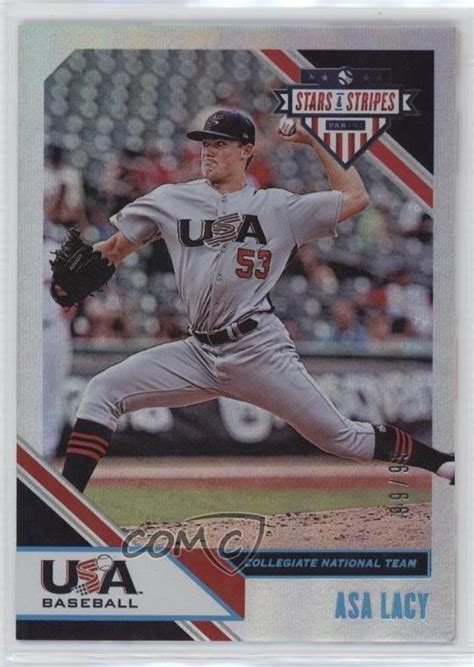 2020 Panini USA Baseball Stars Stripes Longevity Holo Foil 99 Asa