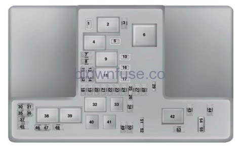 2014 Ford Fusion Fuse Box Diagram Blown Fuse