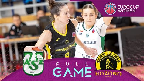 Polski Cukier Azs Umcs Lublin V Hozono Global Jairis Full Basketball