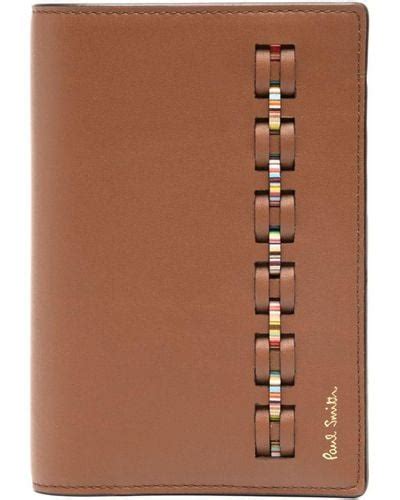 Brown Paul Smith Wallets And Cardholders For Men Lyst