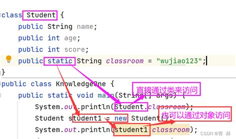 Java中的类和对象java中类和对象代码 Csdn博客