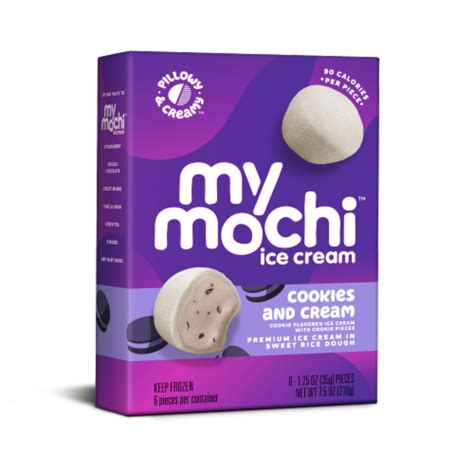 My Mochi™ Cookies And Cream Ice Cream Pieces 6 Ct 125 Oz Kroger