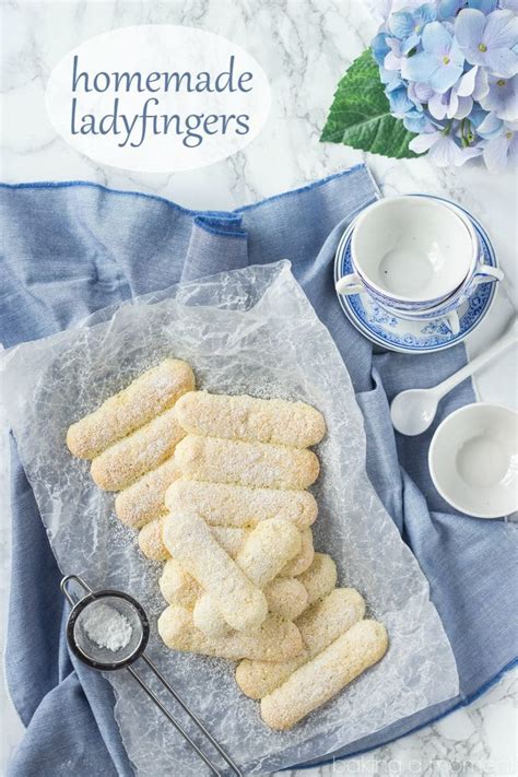 Homemade Ladyfingers Baking A Moment