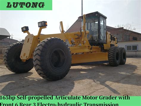 Hp Self Propelled Articulate Motor Grader With Front Rear