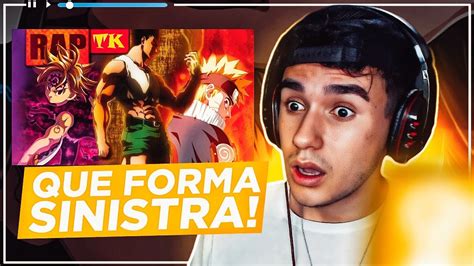 React Rap A Ira Dos Protagonistas Gon Meliodas Naruto Ft