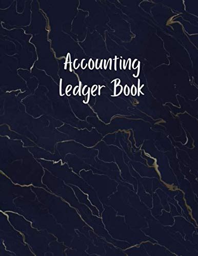 Accounting Ledger Book Record Income And Expenses Large 8 5 X 11 In